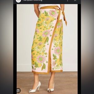 Alemais size medium linen Winnie skirt